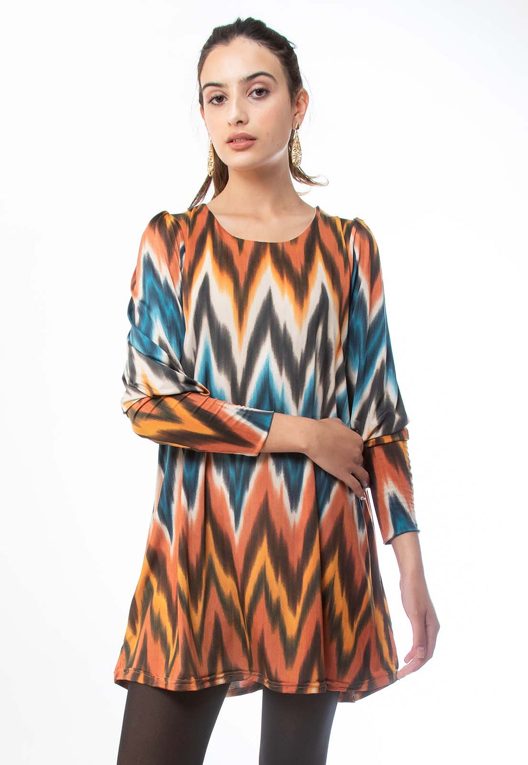 Vestido Isabel Zigzag Natalia Seguel