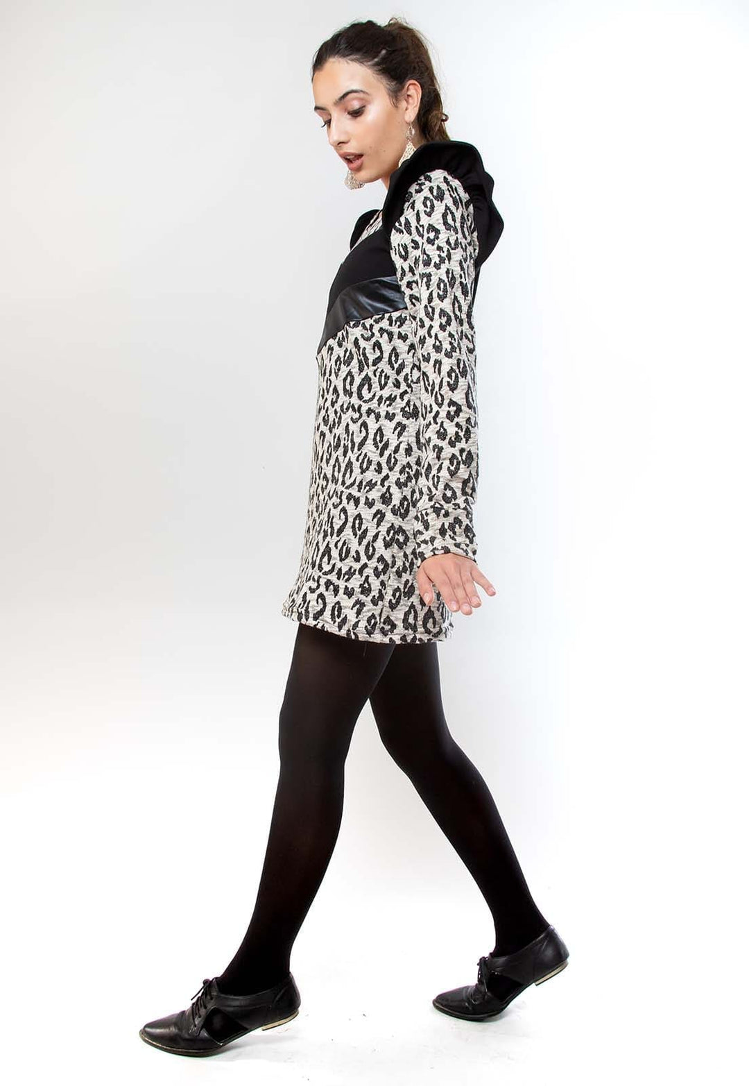 Vestido Tami Animal Print Natalia Seguel