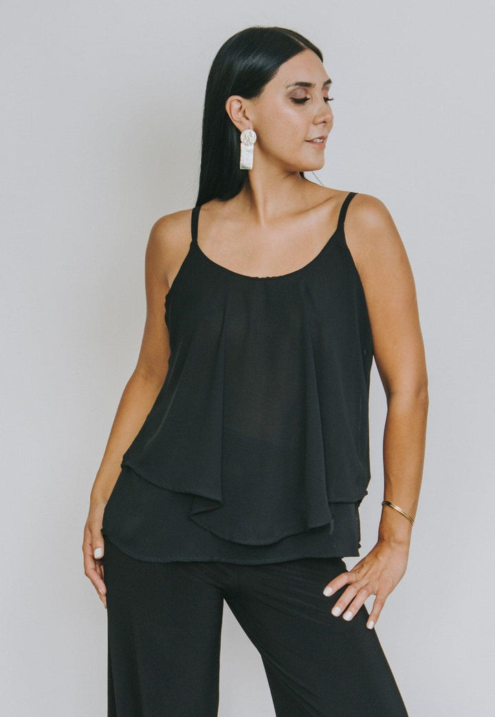 Blusa Cala Negro Natalia Seguel