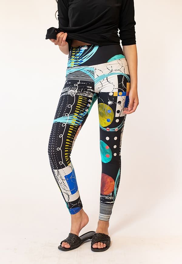 Natalia Seguel Mix Colors Leggings