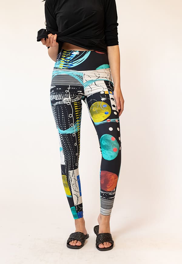 Natalia Seguel Mix Colors Leggings