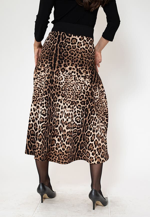 Falda Roma Animalprint Natalia Seguel