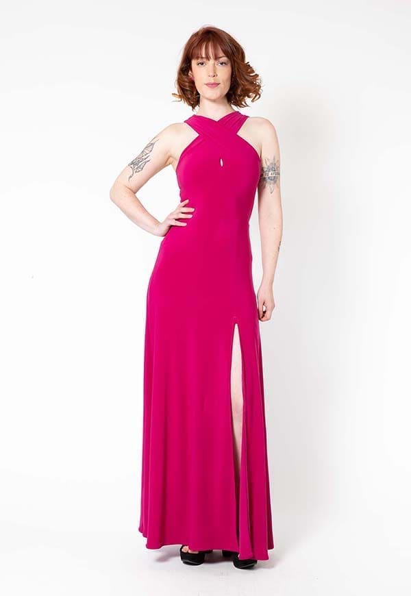 Vestido Giulia Fucsia Natalia Seguel