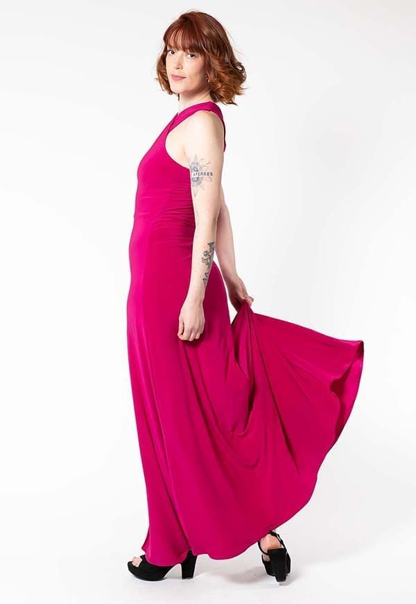 Vestido Giulia Fucsia Natalia Seguel