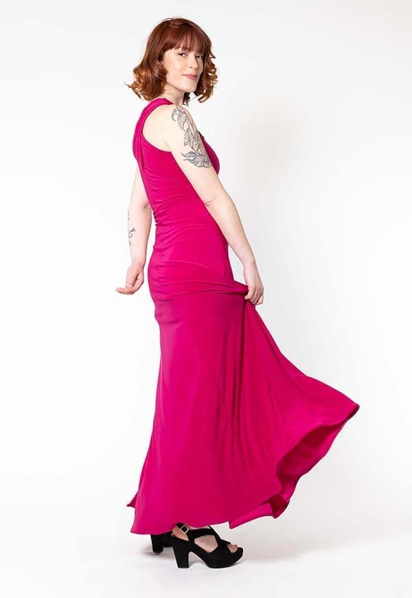 Vestido Giulia Fucsia Natalia Seguel